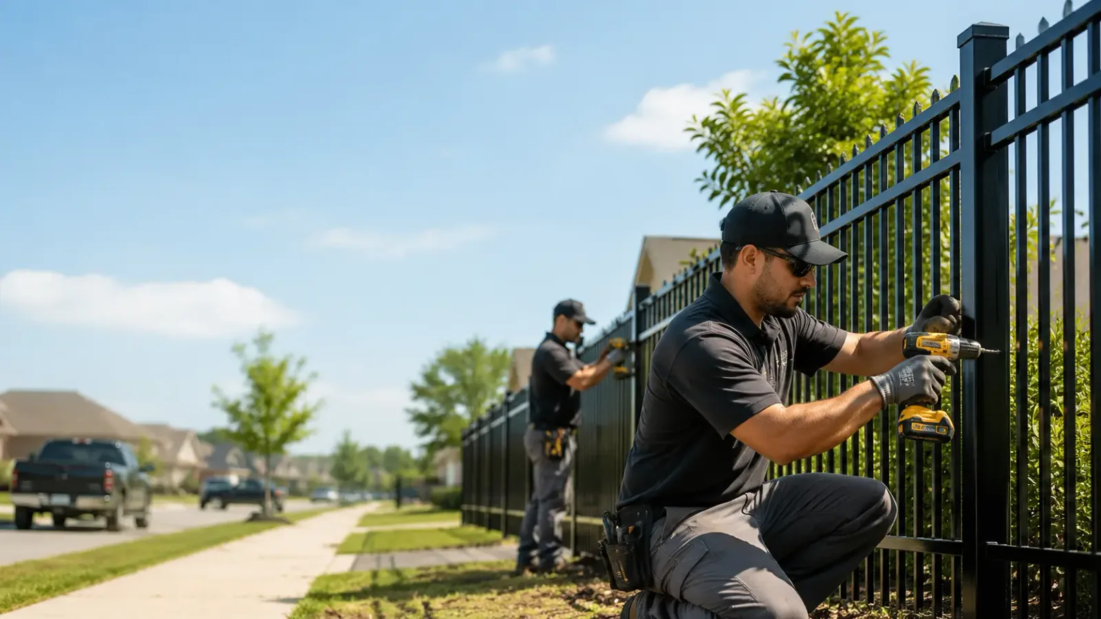 Metal Fence Installation in Cadogan, PA